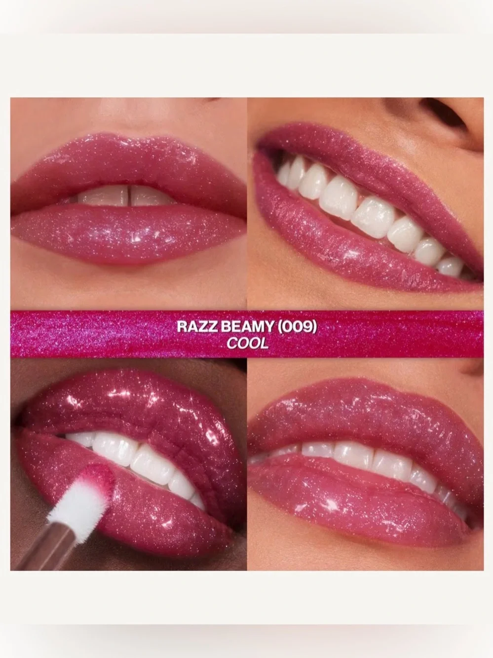 Revlon Super Lustrous Glimmer Lip Gloss —  009 Razzy Beamy